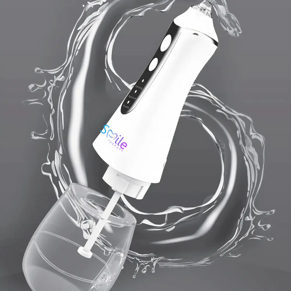 7GMF1 Şarjlı Ağız Duşu (Water Flosser) – 300ml Su Haznesi, 5 Başlıklı smiletheraphytr