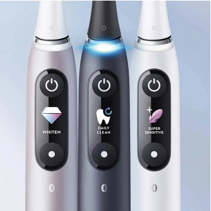 iO - 9 - Siyah/Pembe 2'li Şarjlı Diş Fırçası Seti smiletheraphytr