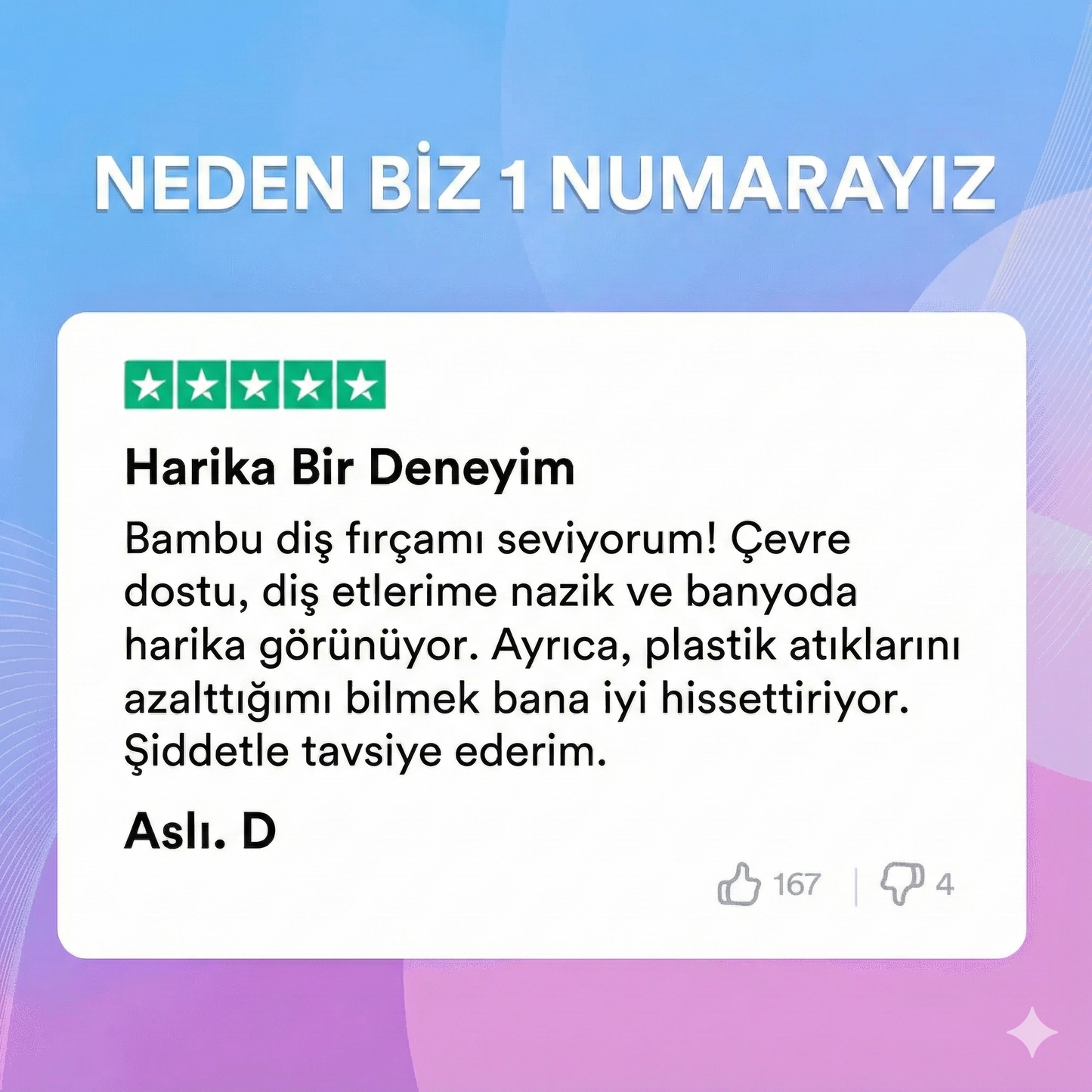Bambu Diş Fırçası