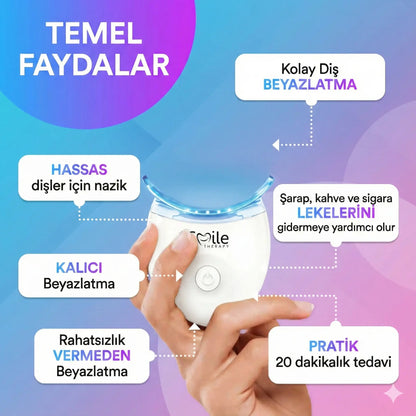 Gelişmiş Diş Beyazlatma Seti smiletheraphytr